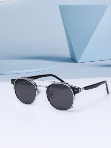 네오레트로 9094 클립온 선글라스 실버 SILVER