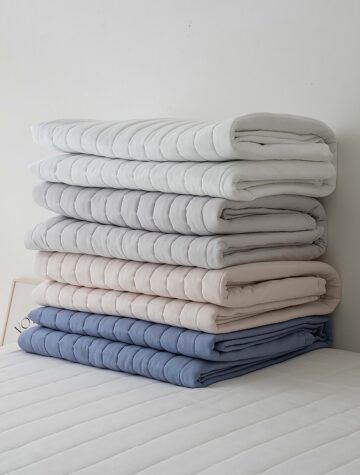 슈에뜨 기능성 발열 따뜻한 4면밴딩 패드(K)화이트,네이비,베이지소프트하고 가벼운  촉감의  소재