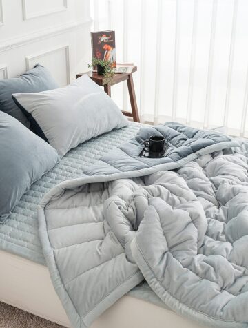 제임스 리버시블 양면3MM 극세사 차렵이불(S)그레이3MM 극세사의 소프트하고 부드러운 촉감모던한 스타일