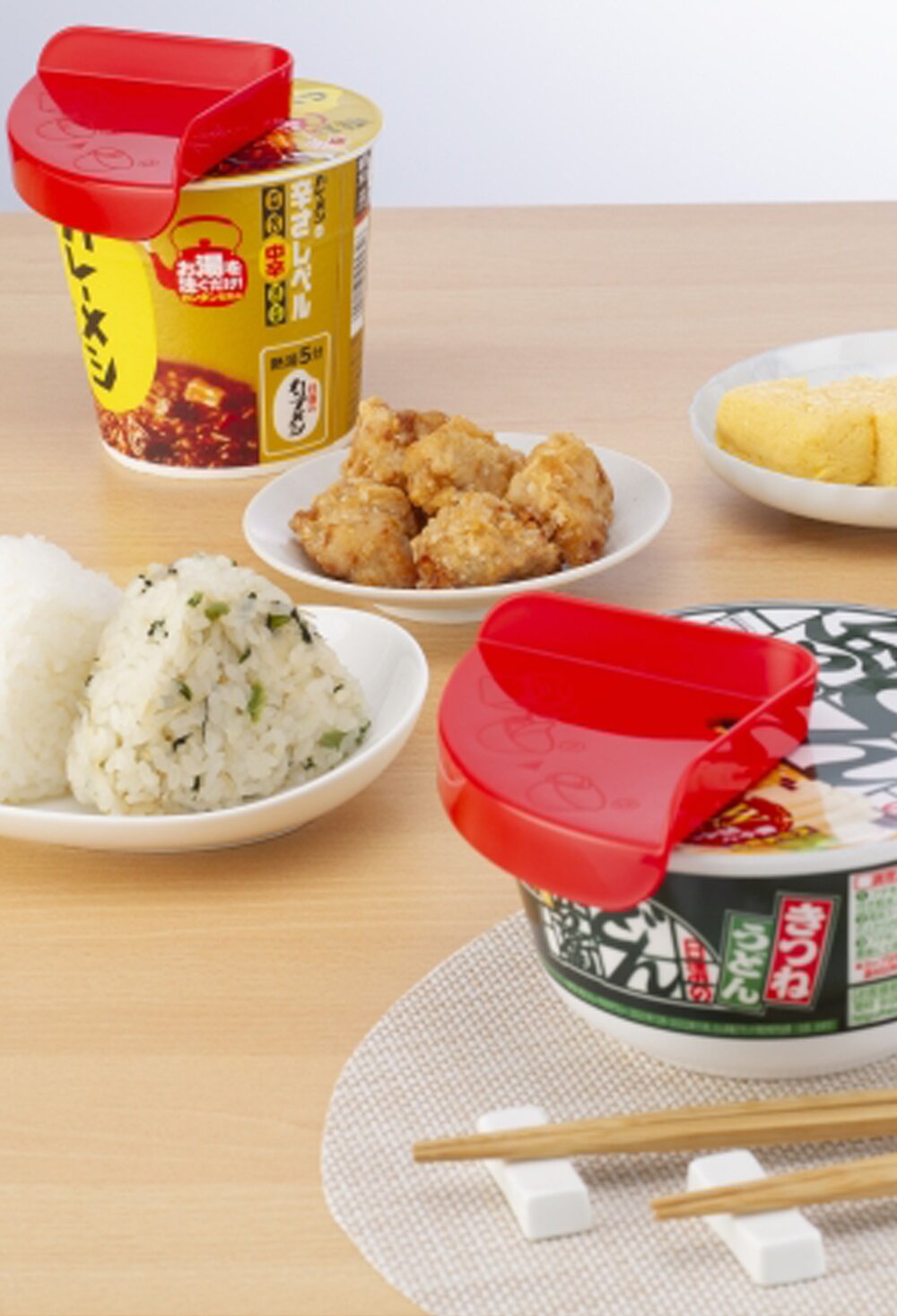 컵라면 사발면 뚜껑 덮개홀더