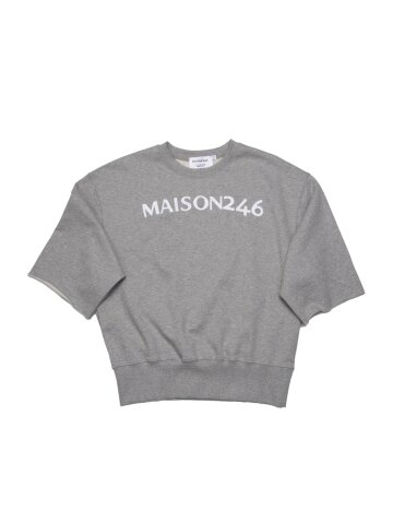 246 MARS LOGO SWEATSHIRT_MELANGE GRAY