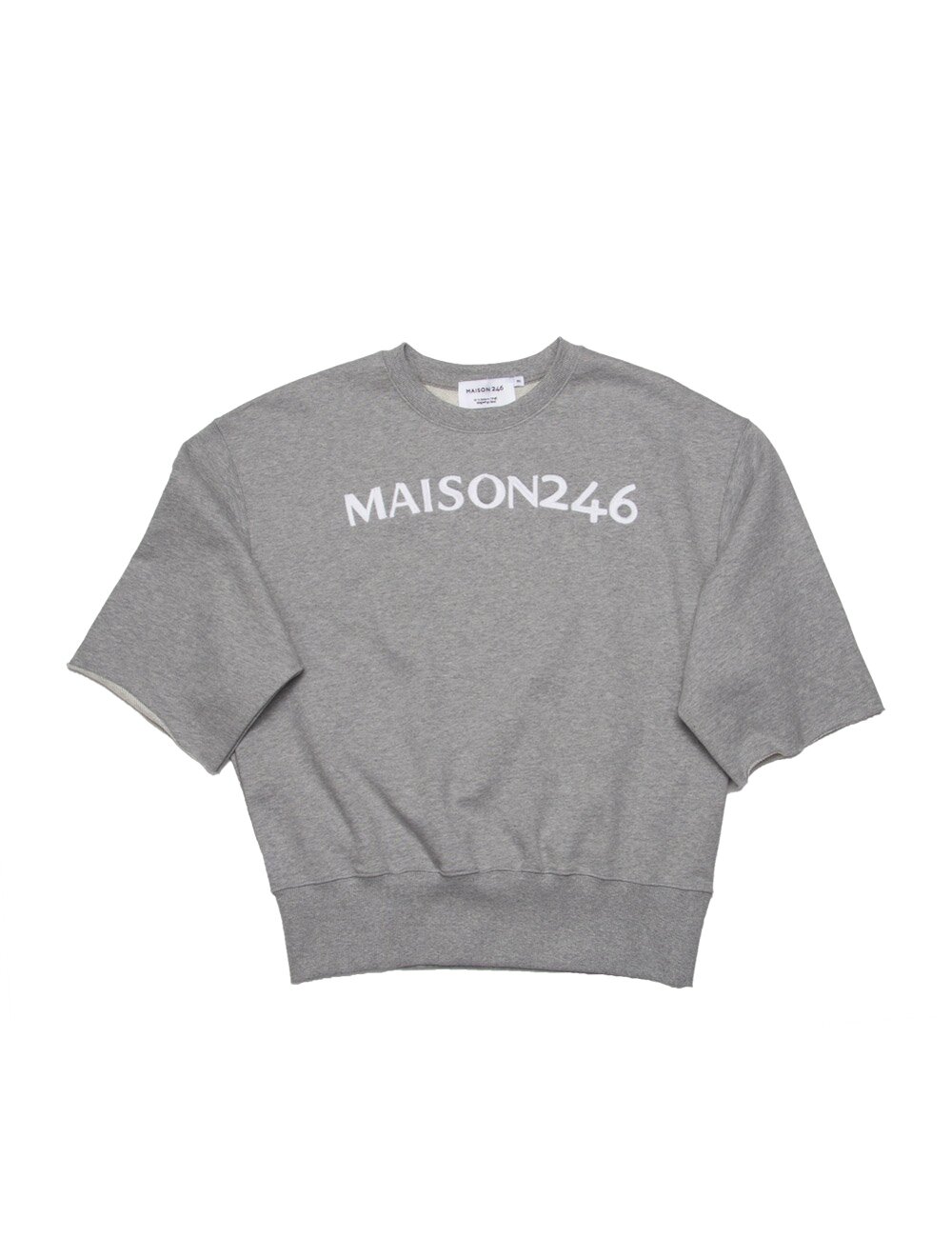 246 MARS LOGO SWEATSHIRT_MELANGE GRAY