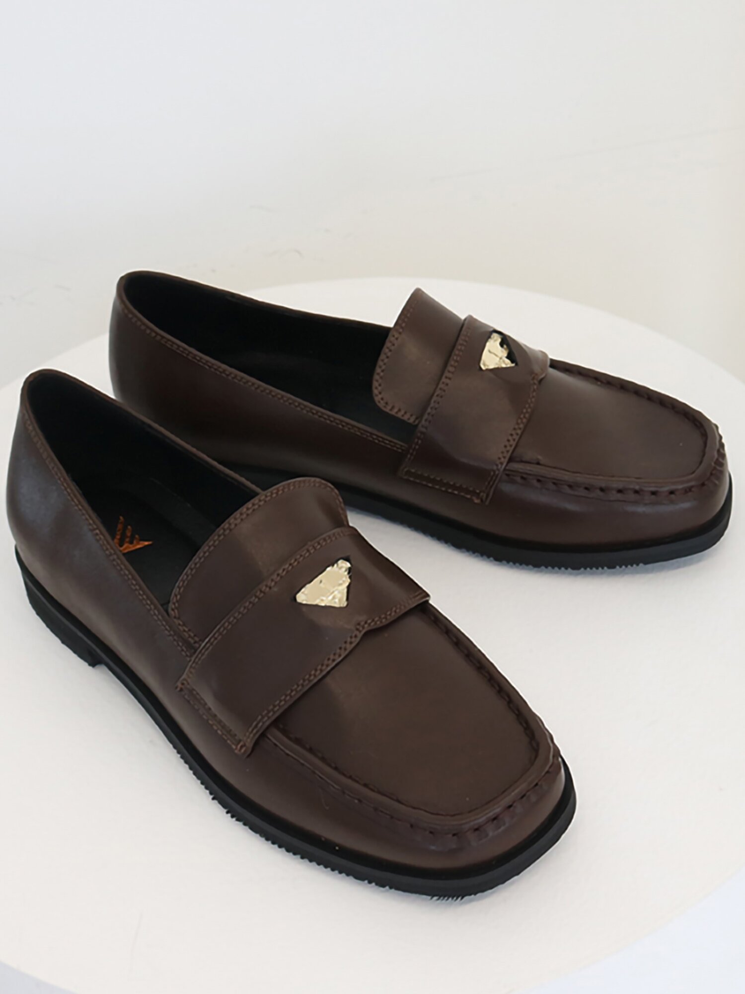 소가죽 리얼 페니로퍼 2cm M23F04L