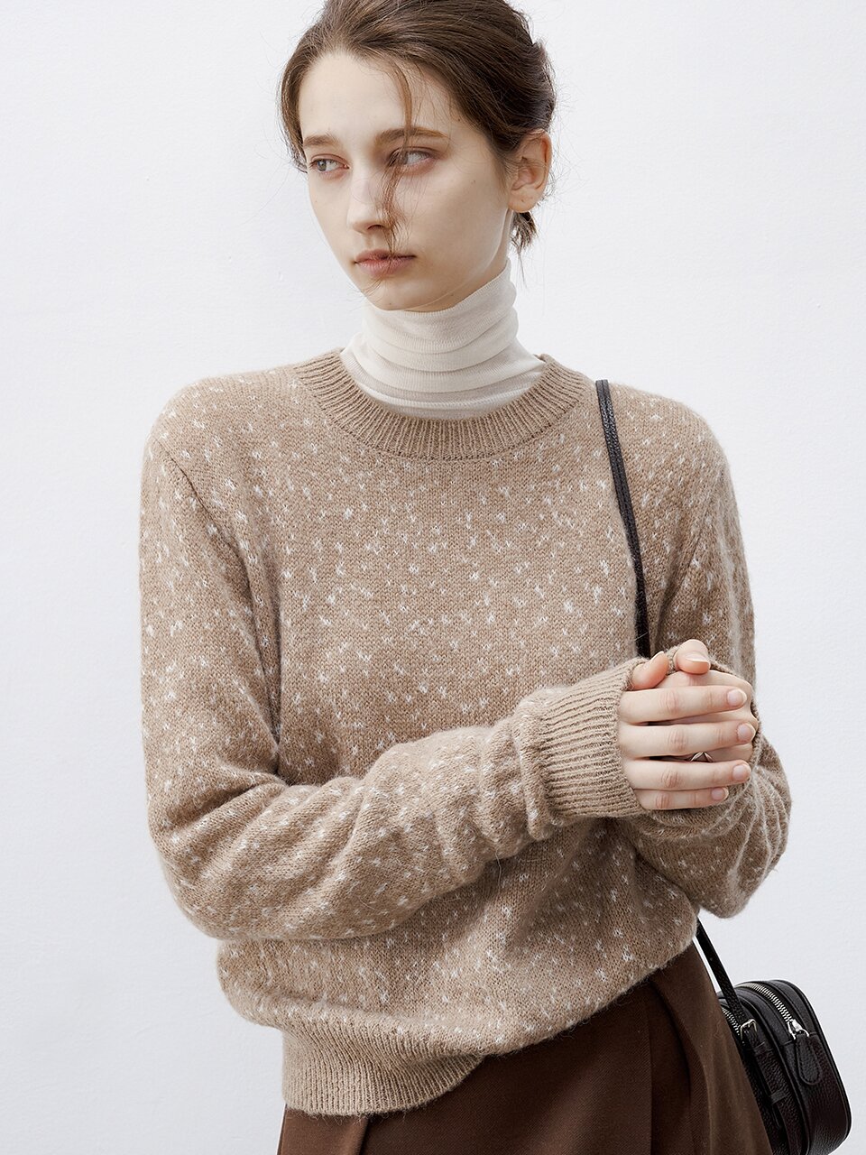 TG_Snowspot mohair wool-blend sweater