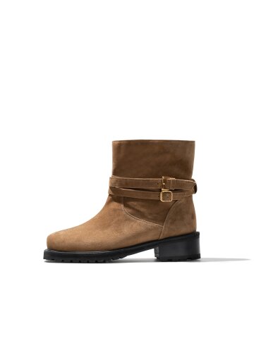 417C comfy classic boots Deep Beige _3cm