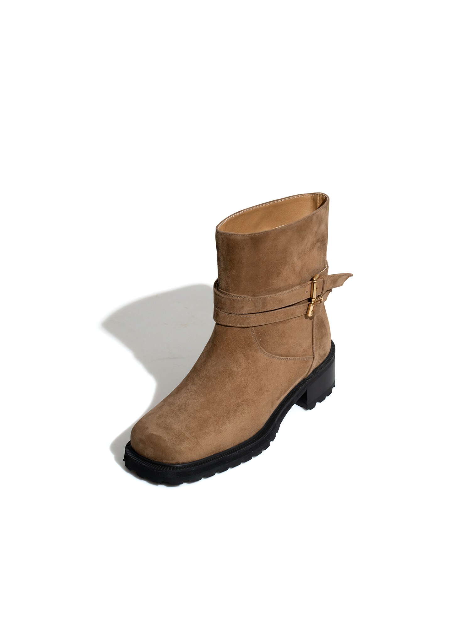 417C comfy classic boots Deep Beige _3cm