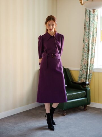 [일루스트리스일루전] PURPLE A SKIRT