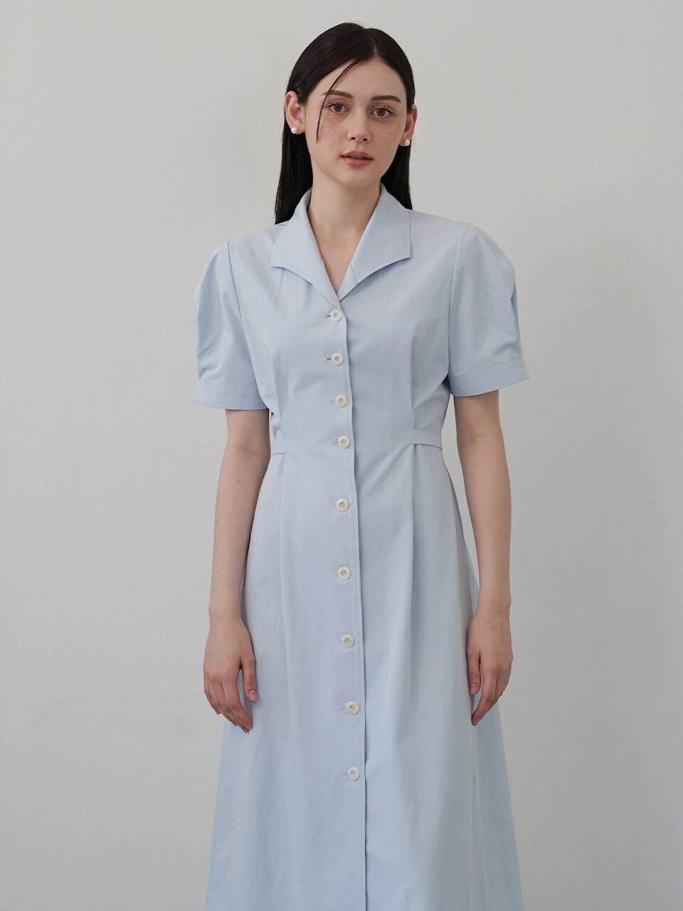 [에프코코로미즈] elena volume dress SK