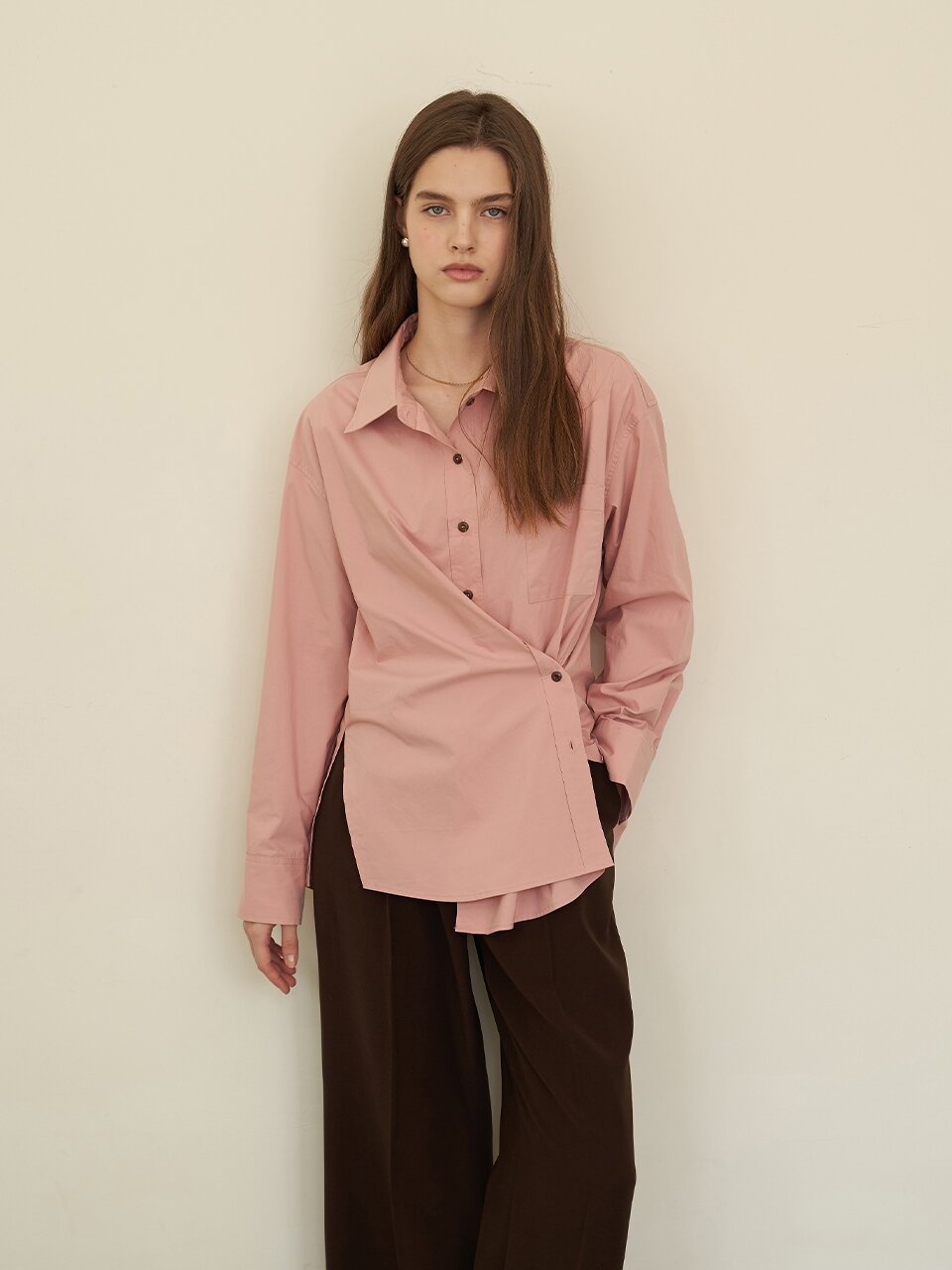 [에프코코로미즈] coco karin cotton shirt PK