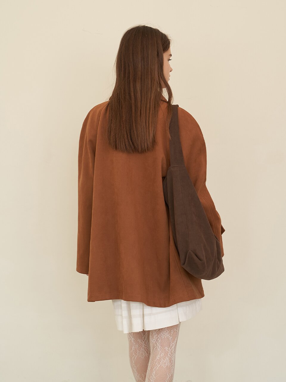 [에프코코로미즈] coco raglan fake suede jacket CA