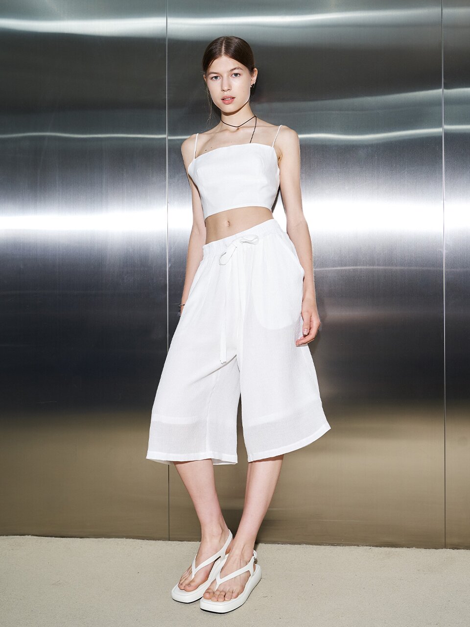 [와이제이] RESORT EASY PANTS_WHITE