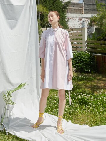 [와이제이] HAZE COTTON LONG SHIRTS