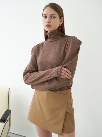 [와이제이] TURTLE NECK KNIT_CAMEL