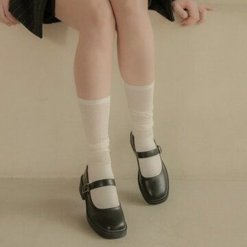 FL3724 보게 칭키힐 소가죽 메리제인