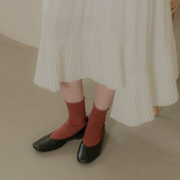 FL3824 비즈마크 베이직 플랫 슈즈