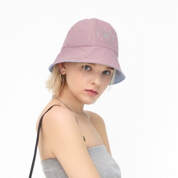 유룩유 자수 바이오 리버시블 버킷햇 2color