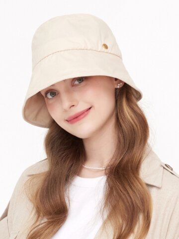 포시즌 써클장식 버킷햇 3color