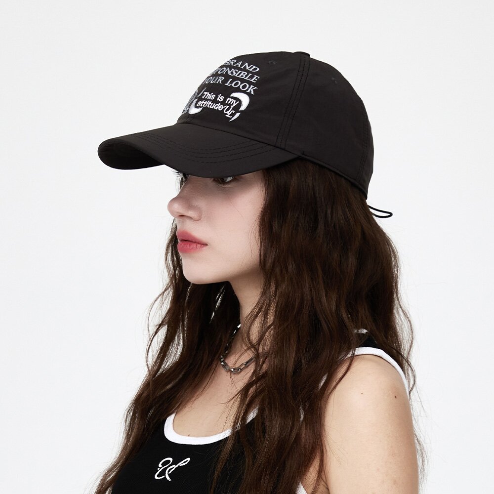 애디튜드 스트링 나일론 볼캡 3color