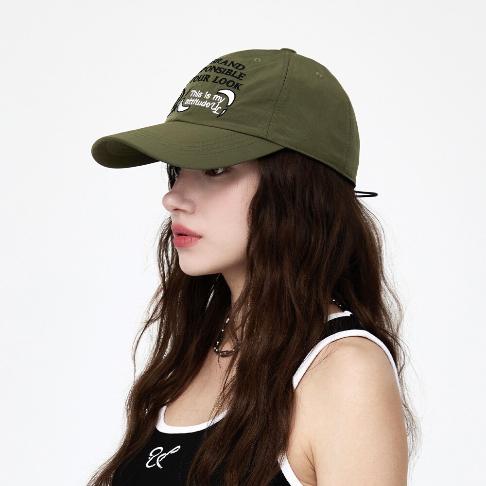애디튜드 스트링 나일론 볼캡 3color