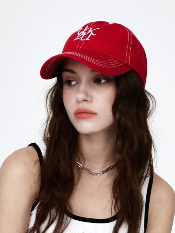 루시다 스티치 자수 볼캡 4color