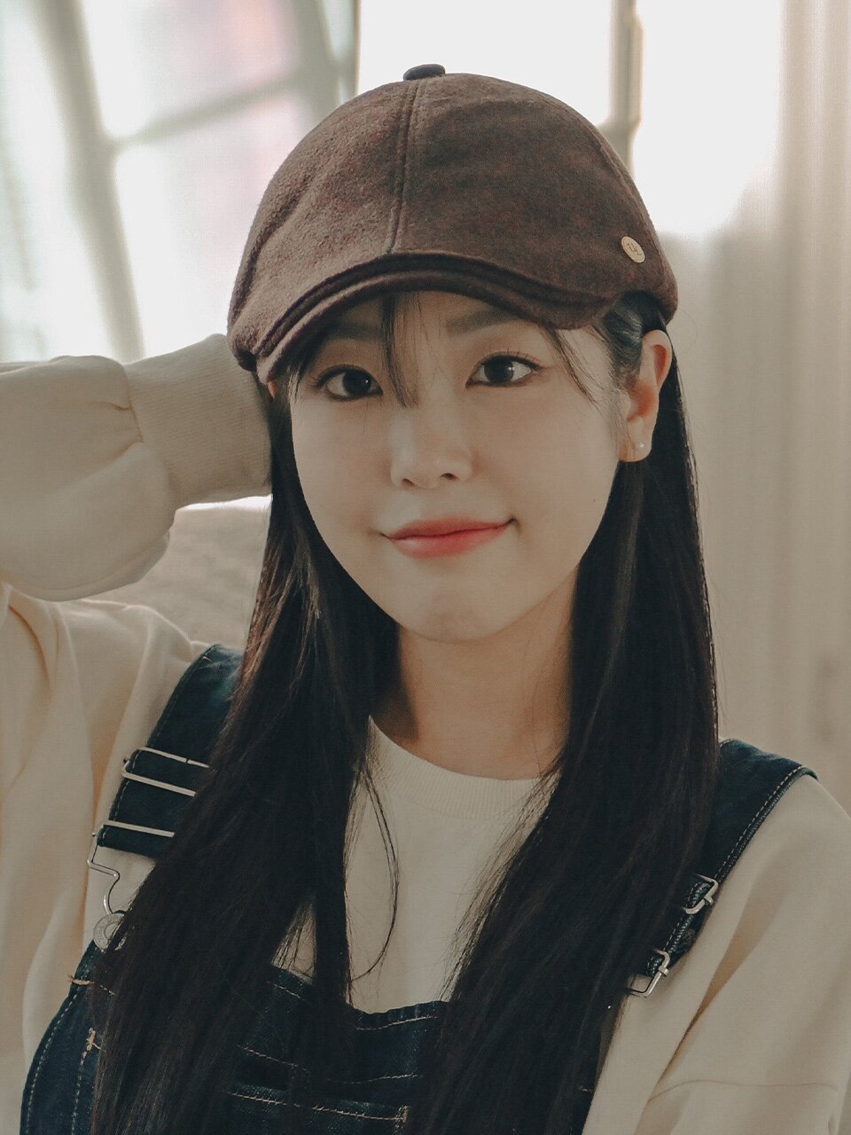 클래식 울 헌팅캡 4color