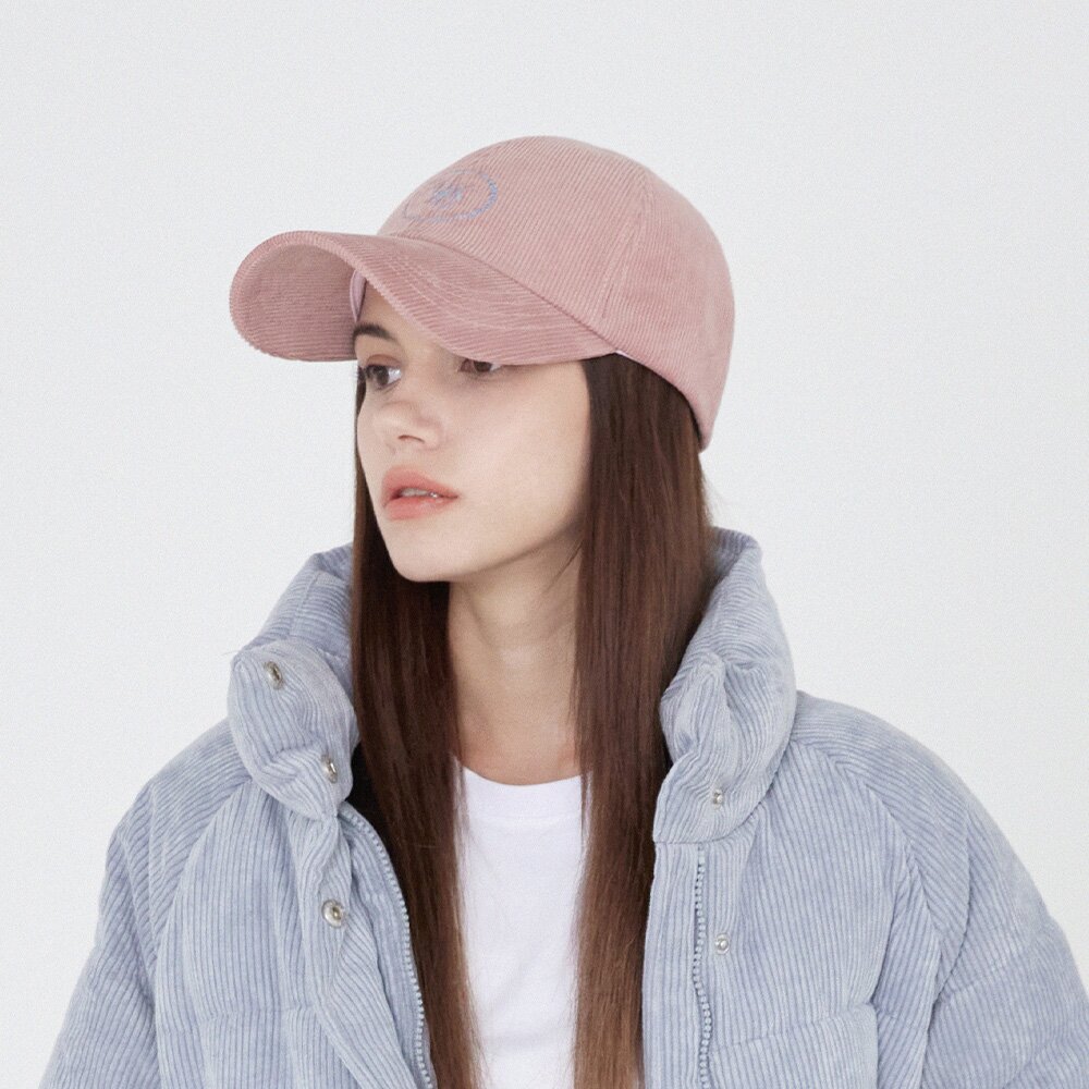 루시다c 자수 코듀로이 볼캡 4color