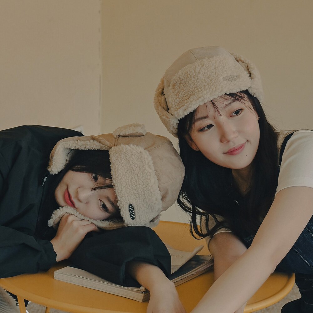 에션셜 스웨이드 양털 트루퍼햇 3color