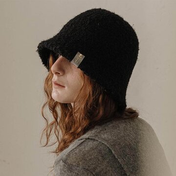 어클렛 부클 울라이크 버킷햇 블랙 H041BK