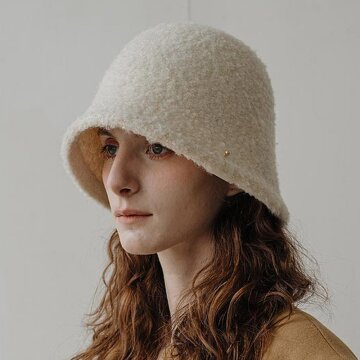 어클렛 부클 울라이크 버킷햇 아이보리 H041IV