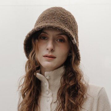 어클렛 부클 울라이크 버킷햇 브라운/스카이 H041BRSK