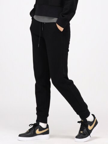 (기모) Slim Sweat Jogger Pants _Black