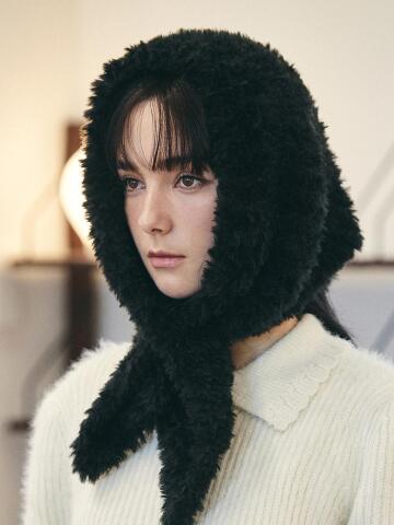 라벨 퍼 반다나 블랙