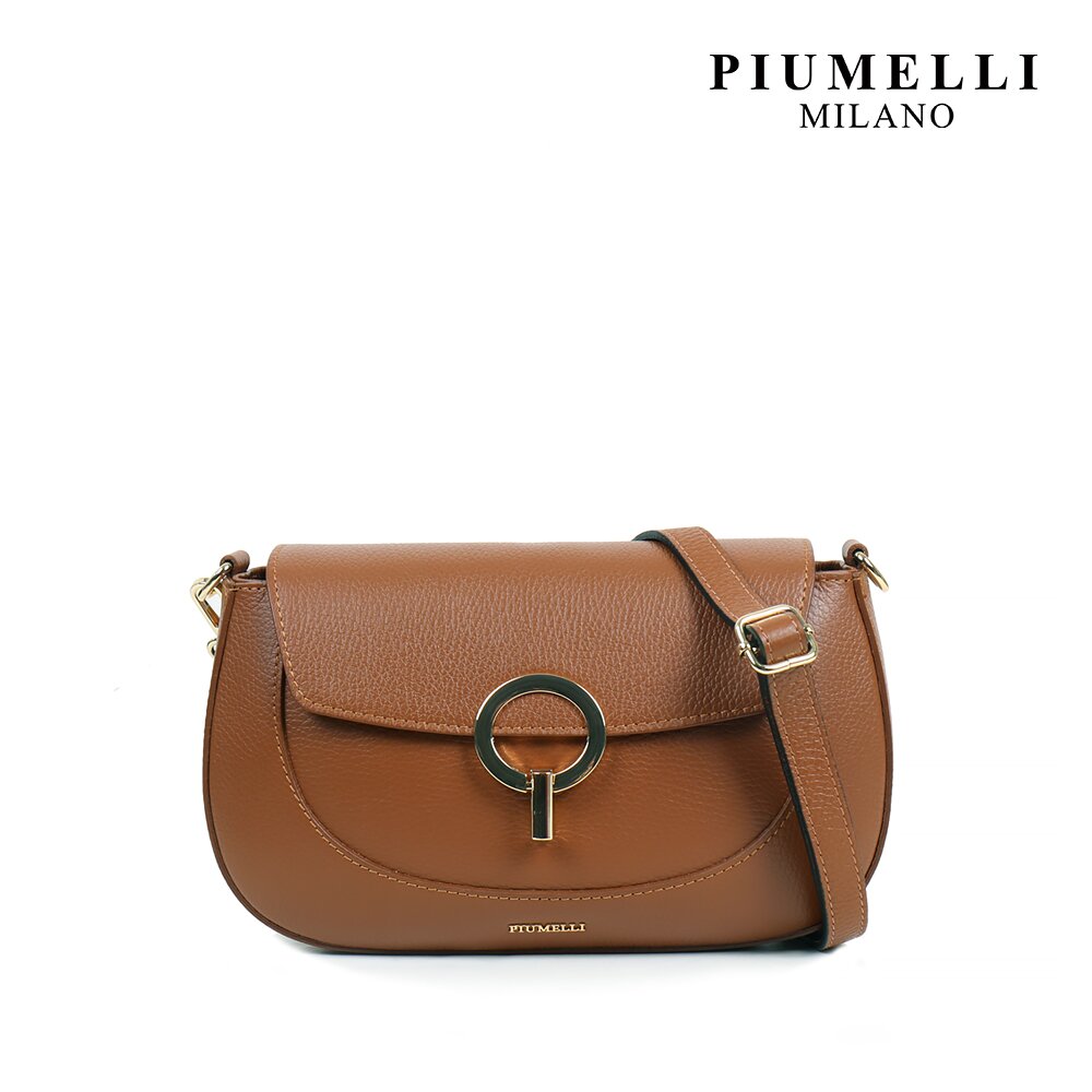 Piumelli Tamia M Shoulder 피우멜리 타미아 숄더 FW25T43 TOBACCO