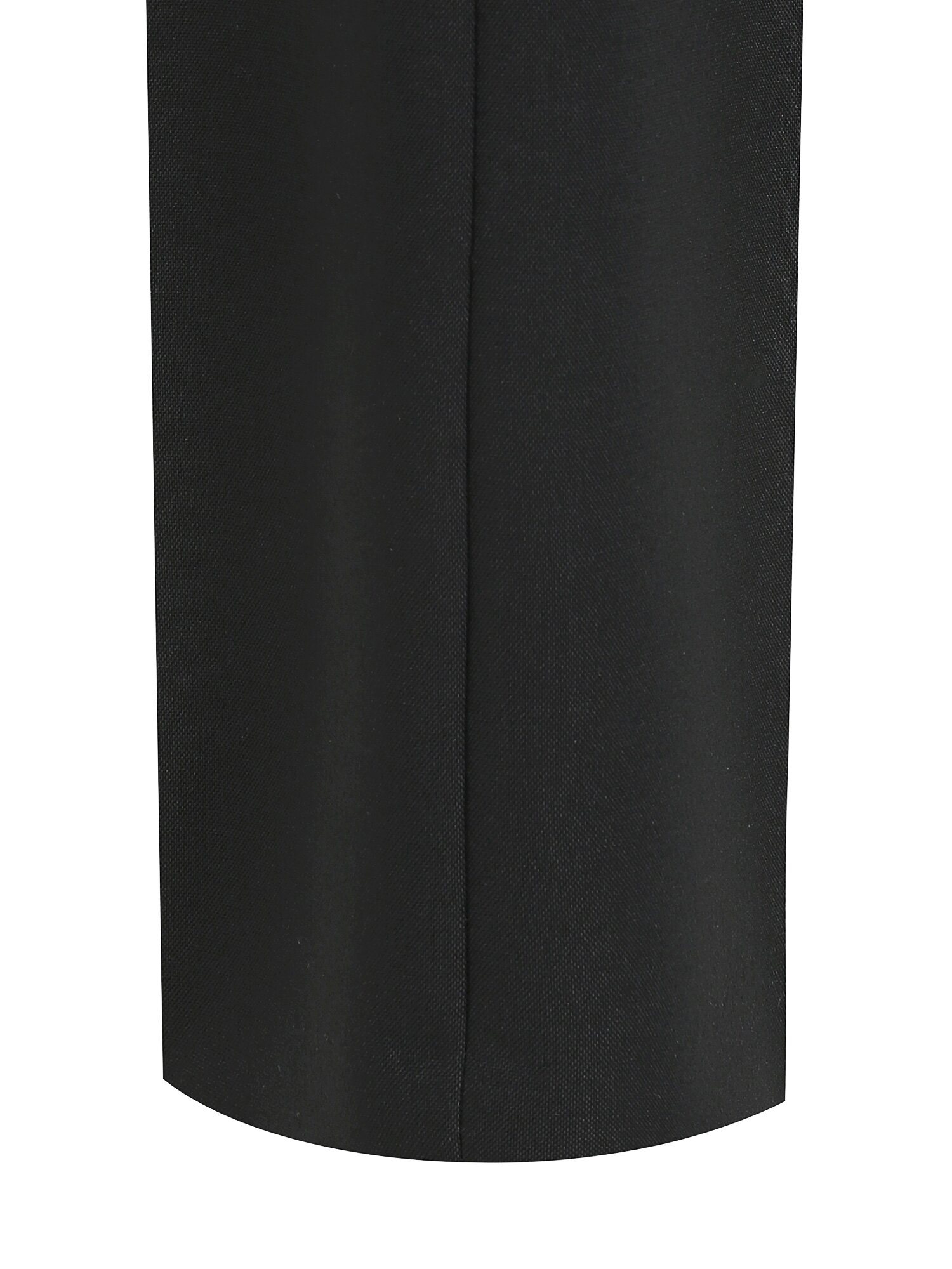 슬릿 와이드 일자핏 팬츠 (BLACK)