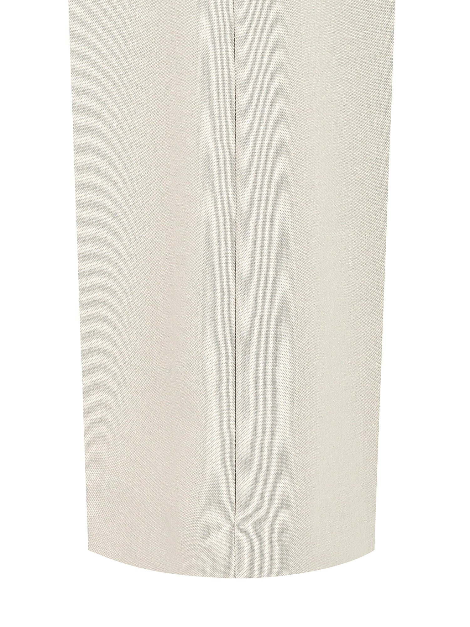 슬릿 와이드 일자핏 팬츠 (BEIGE)