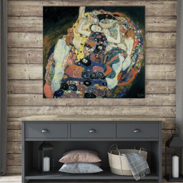 심플 프레임 인테리어 그림액자 명화 클림트 처녀