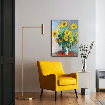 심플 프레임 인테리어 그림액자 명화 모네 해바라기