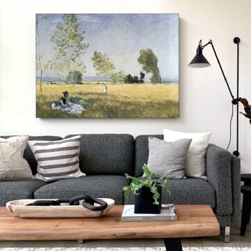 심플 프레임 인테리어 그림액자 명화 모네 여름