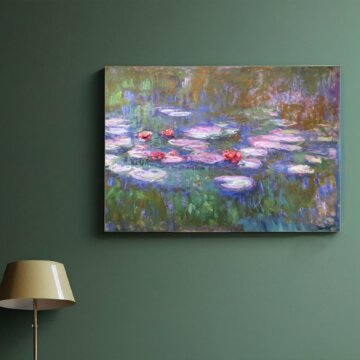 심플 프레임 인테리어 그림액자 명화 모네 수련