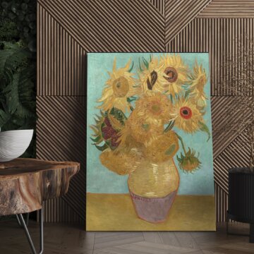 심플 프레임 인테리어 그림액자 명화 고흐 해바라기 A-3