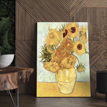 심플 프레임 인테리어 그림액자 명화 고흐 해바라기 A-1