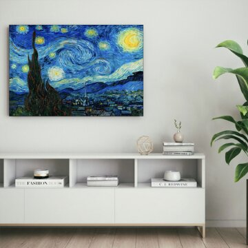 심플 프레임 인테리어 그림액자 명화 고흐 별이 빛나는 밤