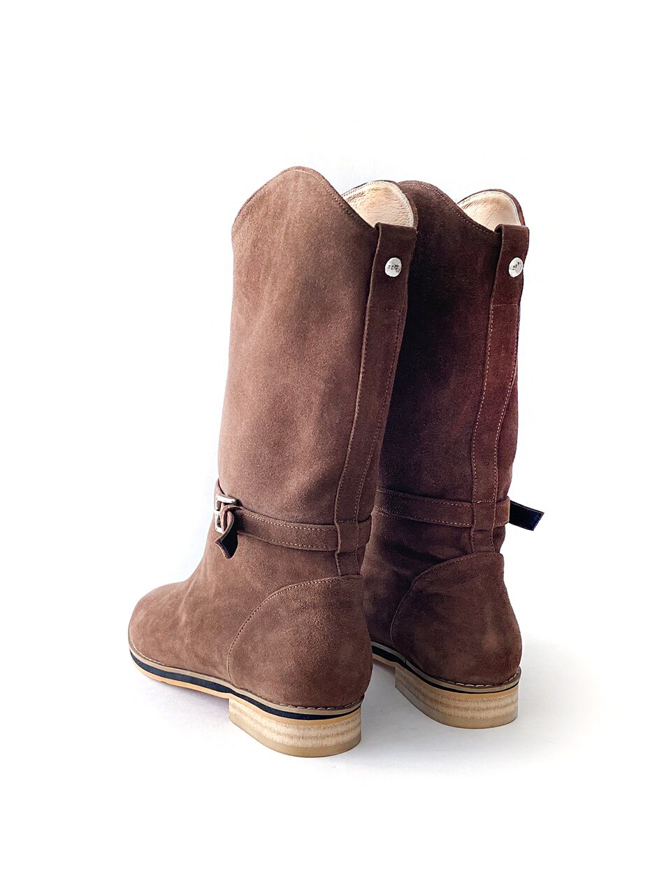 클레인 웨스턴부츠_brown 2cm ODR220257