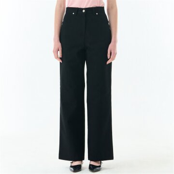 [카미노] COTTON WIDE PANTS BLACK