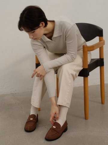 클래식 스웨이드 페니로퍼 S24W527br_brown