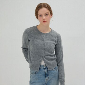 [카미노] ROUND CARDIGAN GRAY