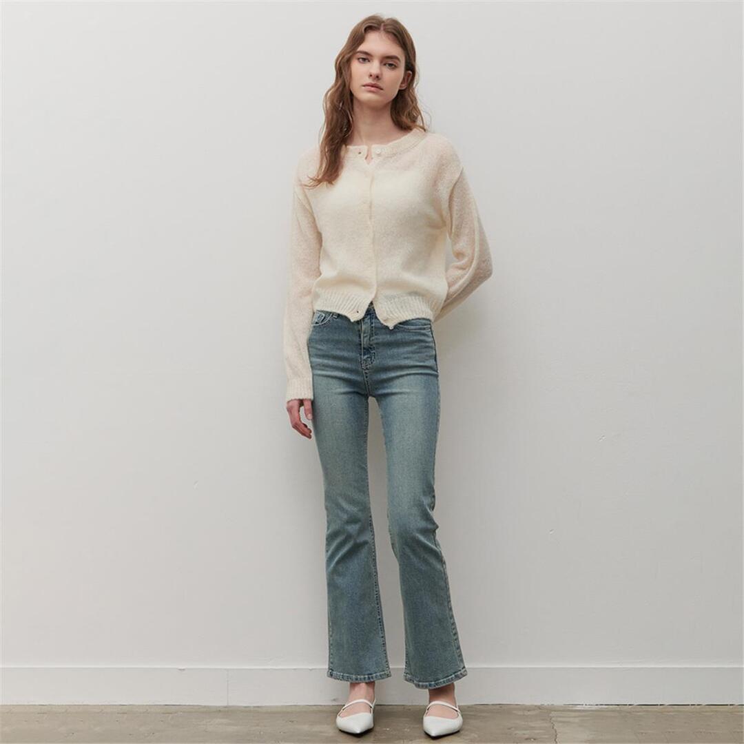 [카미노] BOUCLE CARDIGAN CREAM