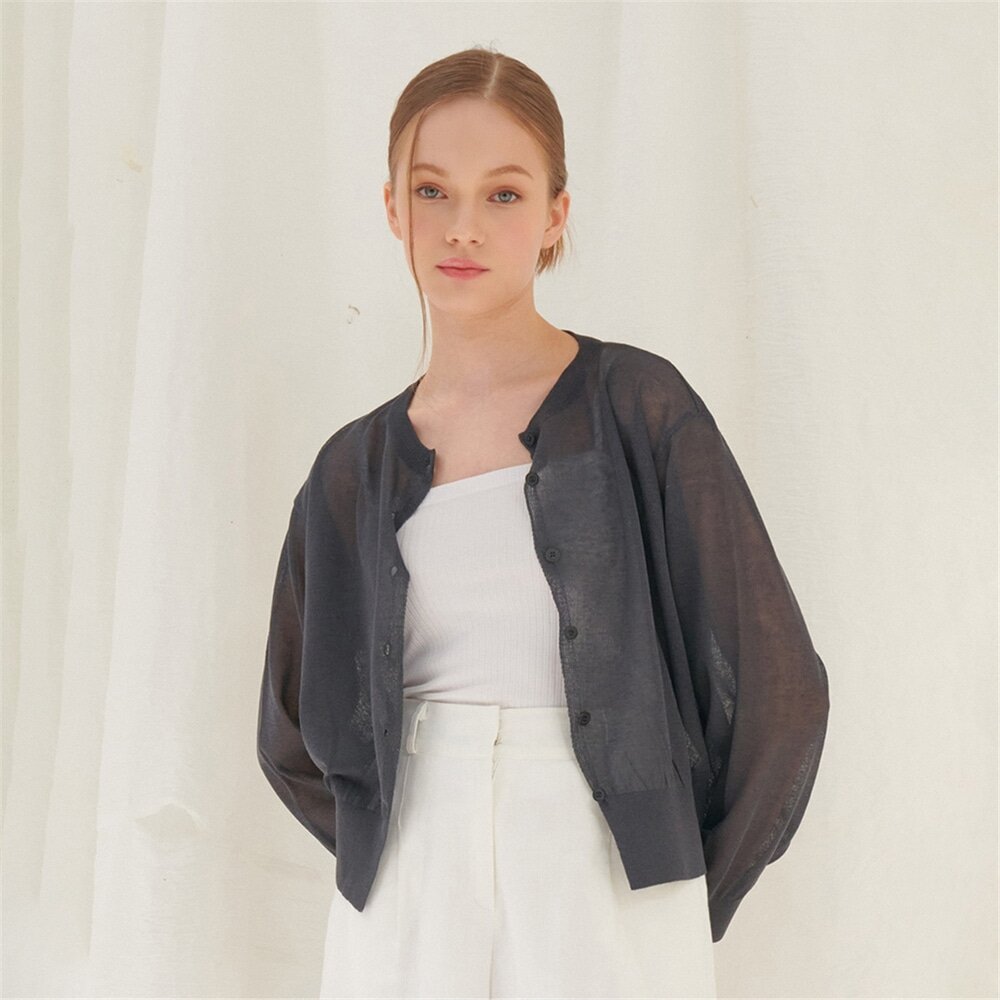 [카미노] SUMMER LINEN CARDIGAN 4COLOR