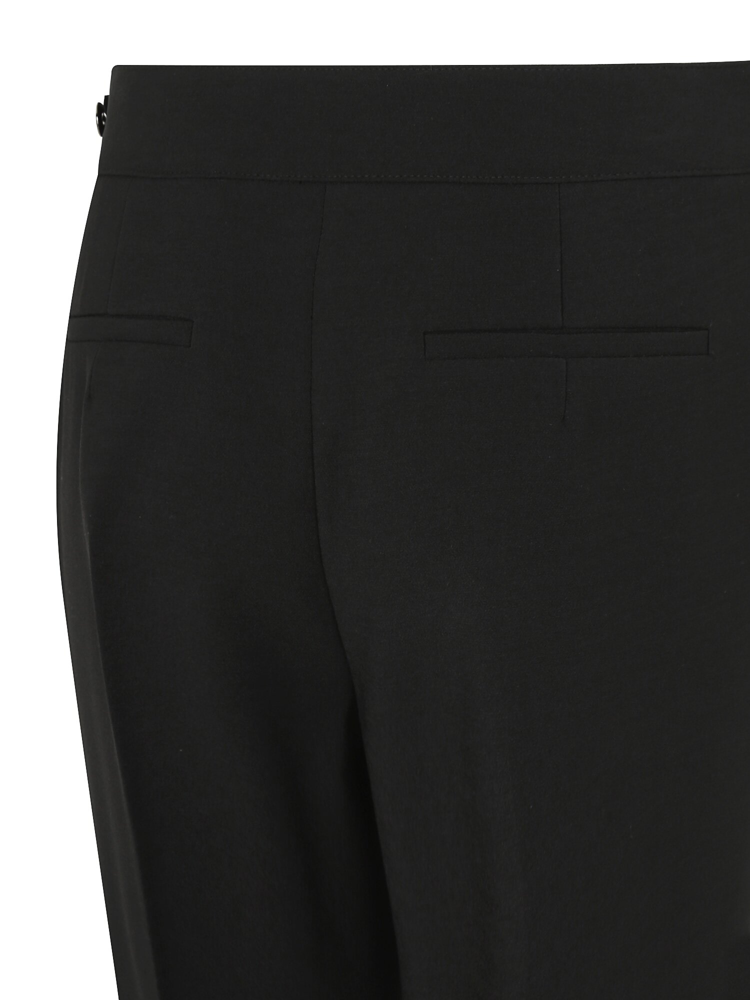 벨트 장식 슬림 부츠컷 팬츠 (BLACK)