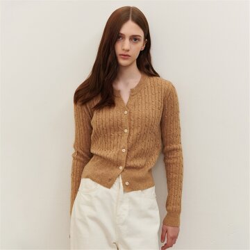 [카미노] CABLE SLIT KNIT 4COLOR